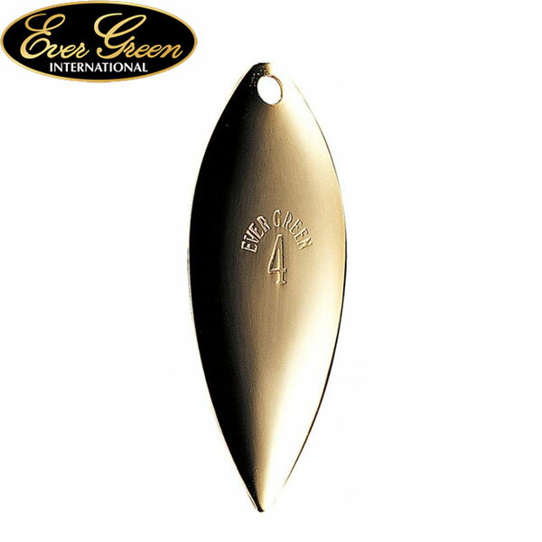 エバーグリーン EVERGREEN オリジナルミラーフィニッシュブレード Wゴールド アクセサリー スピナーベ..