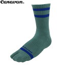 キャラバン CARAVAN ソックス 靴下 RLドライノヴァTABI THIN CREW 572セージグリーン ユニセックス メンズ レディース 0132027...