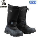 カミック kamik メンズ スノーブーツ ウィンターブーツ グリーンベイ4 WIDE M 039 s 190ブラック 防寒 雪 防水 ワイド 1600517 KAM1600517190