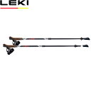 LEKI レキ トレッキングポール スピンショート 190ブラック 2本組 ノルディックウォーキングポール 杖 CARAVAN キャラバン 1300438 LE...
