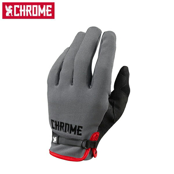    2.0 AC229GYBK ž  CHROME CYCLING GLOVES 2.0 GREYBLACK CRMAC229GYBK