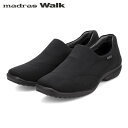 マドラスウォーク madras Walk レディース ゴアテックス シューズ スリッポン MWL2071 BLACK 防水透湿 防滑 MADMWL2071BLA