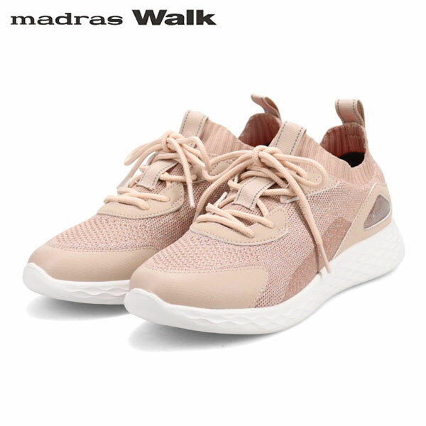 樂天商城 - マドラスウォーク madras Walk レディース ゴアテックス スニーカー シューズ ニットスニーカー MWL3000 BEIGE 防水透湿 MADMWL3000BEG
