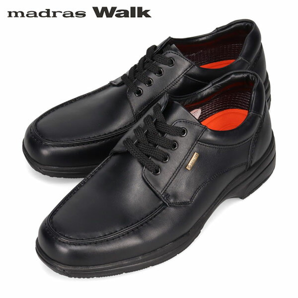 マドラスウォーク madras Walk メンズ ゴアテックス スニーカー カジュアルシューズ SPMW5480 ブラック 防水透湿 MADSPMW5480BLA