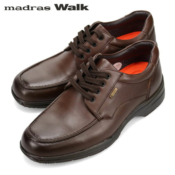 マドラスウォーク madras Walk メンズ ゴアテックス スニーカー カジュアルシューズ SPMW5480 BROWN 防水透湿 MADSPMW5480BRN