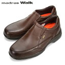 マドラスウォーク madras Walk メンズ ゴアテックス スリッポン カジュアルシューズ SPMW5482 BROWN 防水透湿 MADSPMW5482BRN