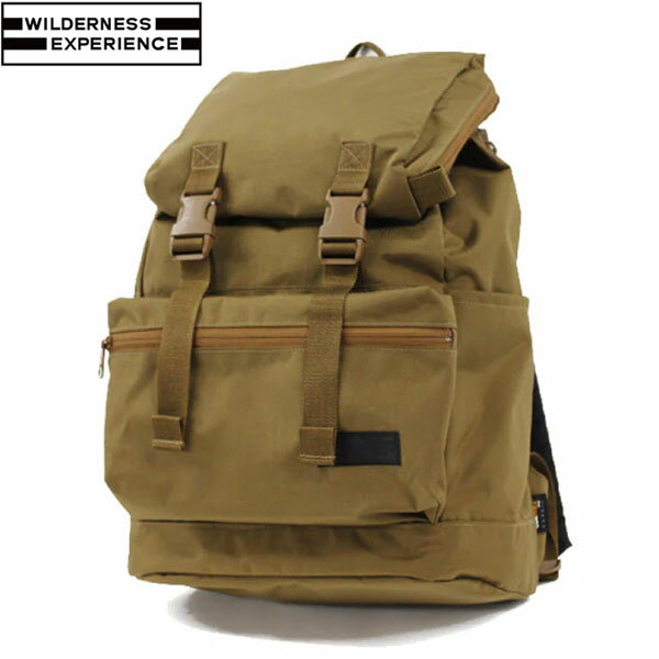 Day Trip【商品特徴】Day Tripは、その名の通り日帰り旅行をコンセプトに作られたバックパック。コンパクトなデザインながらポケットや容量も十分あるので、1泊旅行であれば十分に使用できます。雨蓋、フロント、ペットボトルや折りたたみ傘を収納できるサイドポケットが2つと合計4つの充実したポケットが特徴。サイドジップからメインポケットにアクセスできるのも便利です。表地に強度や撥水性の高い500デニールのコーデュラを使用。クッション素材入りのショルダーベルトは、長時間背負っても疲れにくく、自分好みに長さ調整も可能です。【サイズ】高さ：43cm　横：30cm　マチ：16cm　容量：27L【重量】450g【機能性】雨蓋モデル（ポケット付）サイドアクセスジッパー両サイドポケット【スペック】閉じ口：巾着式+バックル【素材】表地：500D コーデュラナイロン【ポケット数】内側×0　外側×4（両サイド2含）※画像の色味に関して使用する媒体によって実物と異なる場合がございます。 WILDERNESS EXPERIENCE（ウィルダネスエクスペリエンス）とは 1970年代米国で生まれた老舗ブランド。すべて日本で製造で、高品質を追求しています。 ※メーカーやモデル等によりサイズ感は異なります。サイズは目安としてお考えください。 ※写真の色と実際の商品の色は多少異なる場合がございます。 ※商品画像はメーカー提供のサンプル画像です。 製品仕様・デザインは改良のため予告なく変更される場合がありますのでご了承ください。 正規品 未使用新品 当店のブランド商品は全て本物です。安心してショッピングをお楽しみください。
