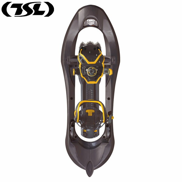 TSL ティーエスエル スノーシュー 西洋かんじき 438 up&down fit grip dark grey 適応体重60〜120kg 雪山 登山 TSLPFRUDFG151