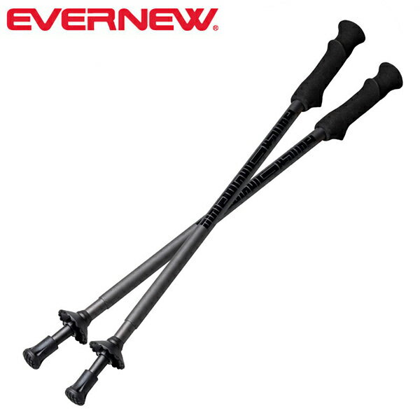 Johnnie hiker/double品番：EBH502軽量化のためストックシェルターを使い、ダブルストックの推進力で長距離を目指すハイカーのためのカーボンポールです。グイグイとポールをプッシュする方のためにストラップは別売りで用意してあ...