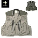 フォックスファイヤー Foxfire フィッシングベスト フラットライトベスト Flat Light Vest フィッシング 釣り ウェット ストリーマー アウトドア FOX5010155