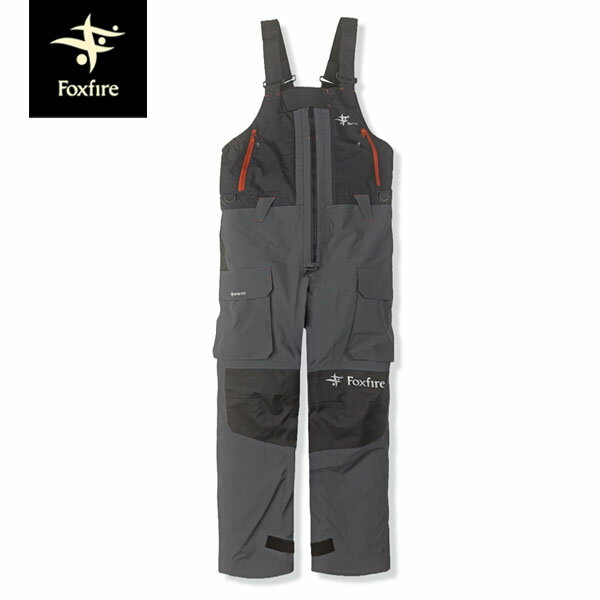 フォックスファイヤー Foxfire ビブパンツ レインパンツ ゴアテックス 防水透湿 ハイドロマスタービブ ..