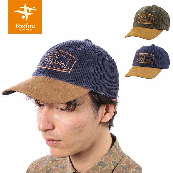 フォックスファイヤー Foxfire キャップ 帽子 コーデュロイ ユニセックス SPRUCE LINE スプルースラインキャップ Spruceline Cap FOX6322318