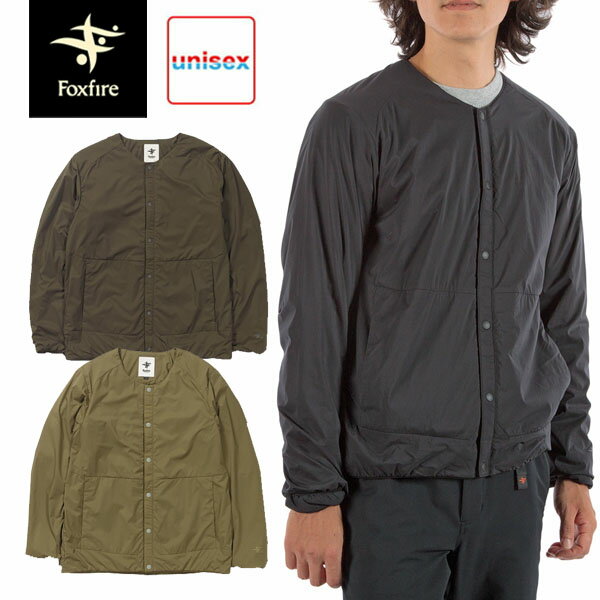 Rakuten - フォックスファイヤー Foxfire ユニセックス メンズ レディース ジャケット オクタライニングカーディガン Octa Lining Cardigan 軽量 保温 静電気防止 FOX5113459
