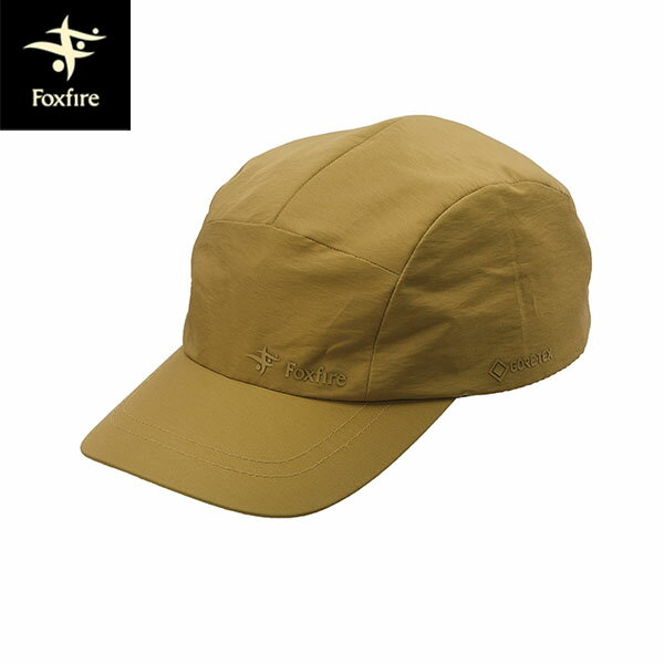 フォックスファイヤー Foxfire 帽子 キャップ ゴアテックス ロクヨンクロスキャップ カーキ 防水 釣り FOX5522649010