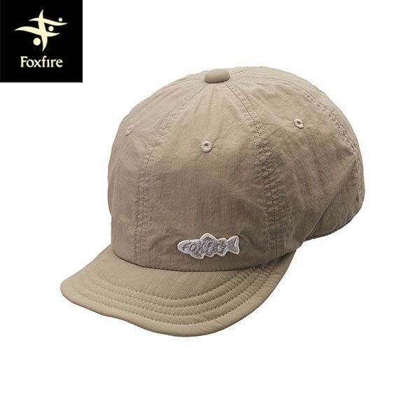 フォックスファイヤー Foxfire 帽子 キャップ フィッシュワッペンキャップ カーキ 釣り ロゴキャップ FOX5522651010