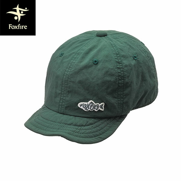フォックスファイヤー Foxfire 帽子 キャップ フィッシュワッペンキャップ ハンターグリーン 釣り ロゴキャップ FOX5522651071