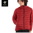 フォックスファイヤー Foxfire メンズ アウター PFユニットダウンジャケット PF Unit Down Jacket ユニットシステム対応 防寒 冬 レッド(080) FOX5113453080