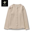 フォックスファイヤー Foxfire レディース カーディガン サーマルキルトカーディ Thermal Quilt Cardy ベージュ(011) FOX8115384011