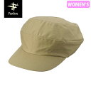 セール フォックスファイヤー Foxfire レディース 帽子 シンプルキャスケット 撥水 ベージュ(011) T-FOX8422303011
