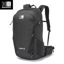 カリマー karrimor リュック バックパック オースター 25 auster 25 Black 25L ハイドレーション対応 アウトドア トレッキング KAR5011719000(4)