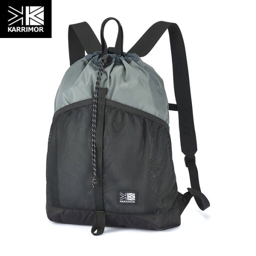 カリマー karrimor リュック バックパック グラブ ナップサック ミニ grab knapsack mini Charcoal 巾着タイプ KAR5012261200 カリマー karrimor リュック バックパック グラブ ナップサック ミニ grab knapsack mini Charcoal 巾着タイプ KAR5012261200