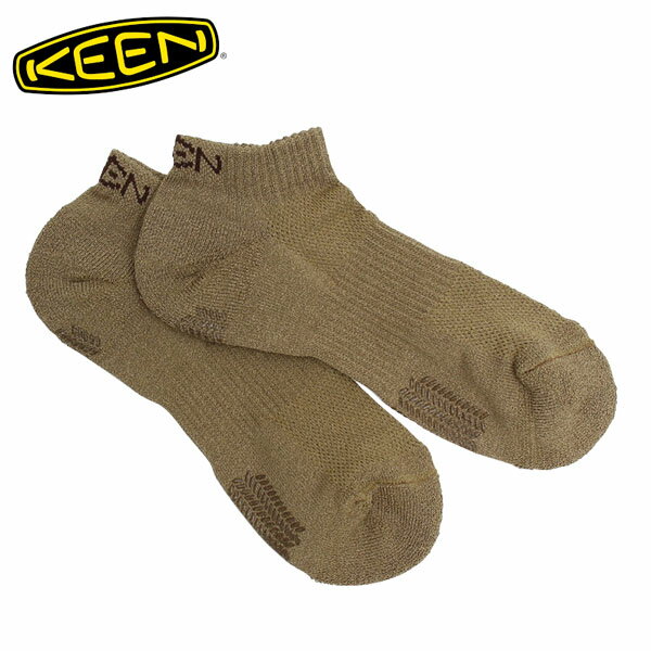 キーン 靴下 ユニセックス ワシ ソックス ローカット KEEN ユニセックス WA-SHI SOCKS LO-CUT BRINDLE×COFFEEBEAN KEE1025921