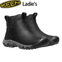 キーン ウィンターシューズ レディース グレタ チェルシー ウォータープルーフ 防水 KEEN WOMEN GRETA CHELSEA WP BLACK×STEELGREY KEE1025526