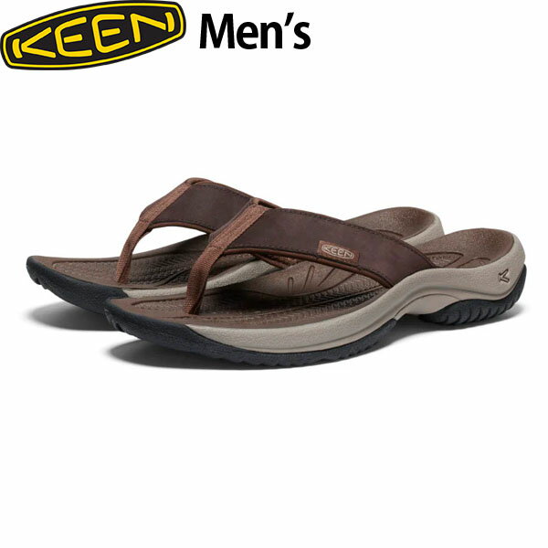 キーン KEEN メンズ 靴 コナ フリップ ティージー サンダル KONA FLIP TG Men Java/Dark Earth 軽量 速乾 KEE1029143