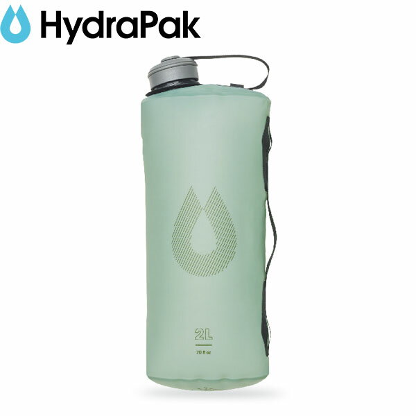 ハイドラパック Hydrapak シーカー 2L スートログリーン 水筒 ウォーターストレージバッグ アウトドア キャンプ HYDA822S