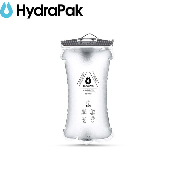Hydrapak AS322 ハイドラパック ベロシティ 2L クリア HYDAS322