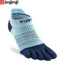 インジンジ injinji ウイメンズ ラン ライトウェイト ノーショウ ヘロン 281111 レディース 五本指ソックス 靴下 薄手 アウトドア ランニング INJ281111HER