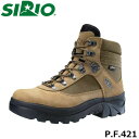 シリオ 登山靴 P.F.421 メンズ レディース ブーツ スニーカー ミッドカット ゴアテックス 防水 トレッキングシューズ 登山 3E+ 幅広 ウォーキング ハイキング アウトドア 日本人専用 SIRIO SIRPF421