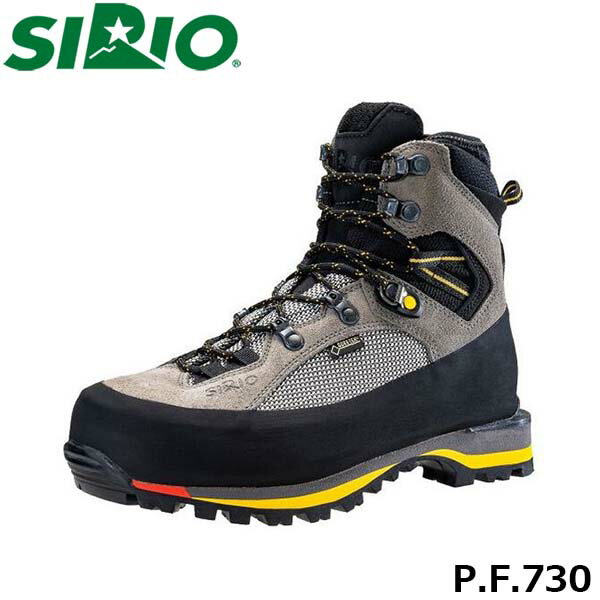 シリオ 登山靴 P.F.730 メンズ レディース ブーツ スニーカー ミッドカット ゴアテックス 防水 トレッキングシューズ 登山 3E＋ 幅広 ウォーキング ハイキング アウトドア 日本人専用 SIRIO SIRPF730のサムネイル