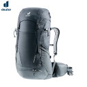 deuter ドイター フューチュラ Pro 36 ブラックxグラファイト バックパック リュック ザック 登山 ハイキング レインカバー D3401121-7403 DEU34011217403(4)