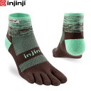 インジンジ injinji トレイル MW ミニクルー ミント 213130 五本指ソックス 靴下 アウトドア トレイルランニング ハイキング メンズ レディー...
