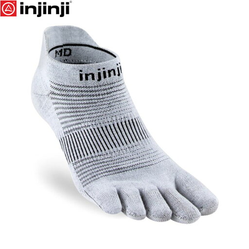 injinji インジンジ ラン オリジナル ノーショウ グレー 五本指ソックス 靴下 アウトドア ランニング 282110 INJ282110GRR injinji インジンジ ラン オリジナル ノーショウ グレー 五本指ソックス 靴下 アウトドア ランニング 282110 INJ282110GRR