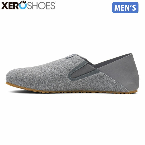 ゼロシューズ XEROSHOES メンズ スリッパ ルームシューズ M's パゴサ ライトグレー セカンドシューズ PGSM-LTGY XERPGSMLTGY
