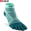 インジンジ injinji ウイメンズ ウルトラ ラン ミニクルー グレイシャー 五本指ソックス 靴下 アウトドア ランニング INJ401131GLC