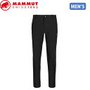 マムート メンズ ロングパンツ 1021-00800 MAMMUT Trekkers 3.0 SO Pants AF Men black MAM1021008000001