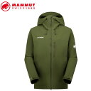 MAMMUT 1011-02520 Trekkers SO Hooded Jacket AF Men dark marsh Apparel マムート メンズ ア...