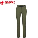 MAMMUT 1021-01010 Utility SO Pants AF Women dark marsh Apparel マムート レディース アウトドアパ...