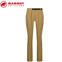 MAMMUT 1022-02060 Mountain Tough Pants AF Women dark sand Apparel マムート レディース アウト...