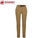 MAMMUT 1022-02240 Aegility Pants AF Women dark sand Apparel マムート レディース アウトドアパンツ ...