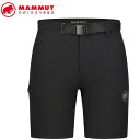 MAMMUT 1023-00483 Trekkers 3.0 Shorts AF Women black Apparel マムート レディース アウトドアショー...