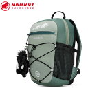 MAMMUT 2530-01550 First Zip 8 jade-dark jade Packs and Bags マムート キッズ ジュニア バックパック...