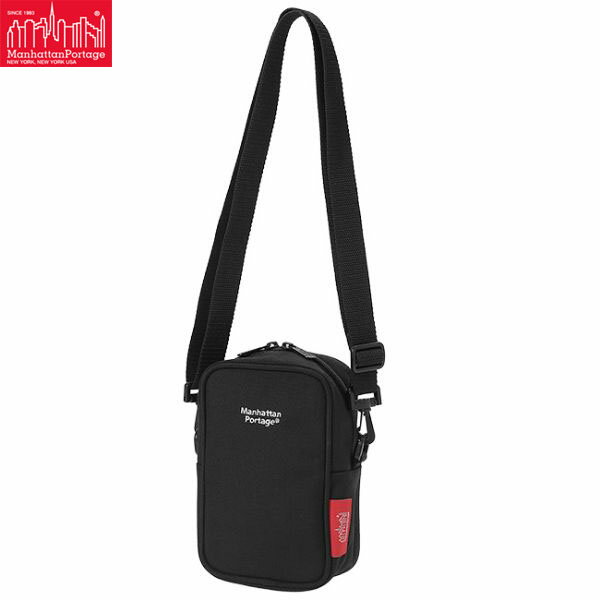 マンハッタンポーテージ Manhattan Portage ショルダーバッグ ユニセックス メンズ レディース Cobble Hill Bag (MD) MP1436 Black MP1436BLK(4.0)