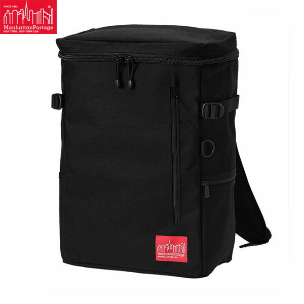 樂天商城 - マンハッタンポーテージ Manhattan Portage リュックサック バックパック 通学 通勤 ユニセックス Navy Yard Backpack MP2231 Black MP2231BLK