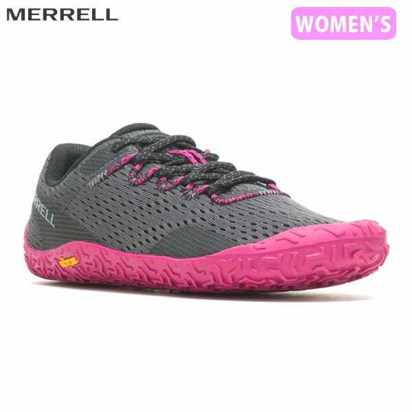 メレル MERRELL ベイパー グローブ 6 グラナイト/フューシャ レディース トレーニングシューズ ランニング フィットネス 抗菌防臭 J067722 MERJ067722