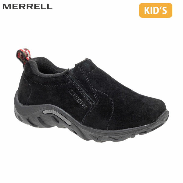 メレル MERRELL ジャングル モック キッズ ブラック スリッポン シューズ レザー アウトドア J95631 MERJ95631 1