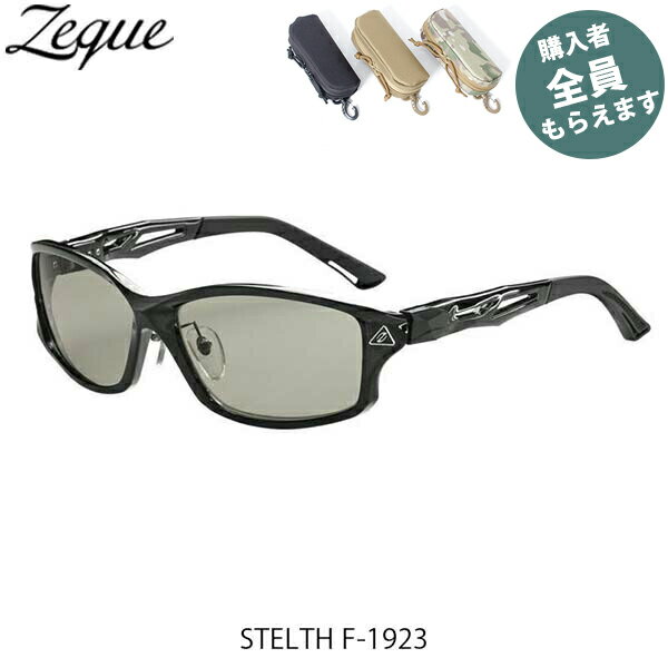 Zeque  и󥰥饹ڴץ쥼ȡ F-1923 STELTH CLEAR BLACK LITE SPORTS ...